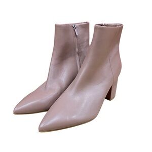 NWT Marc Fisher Women's Booties 2.5 inch Heels in Taupe Tan (Size 9)